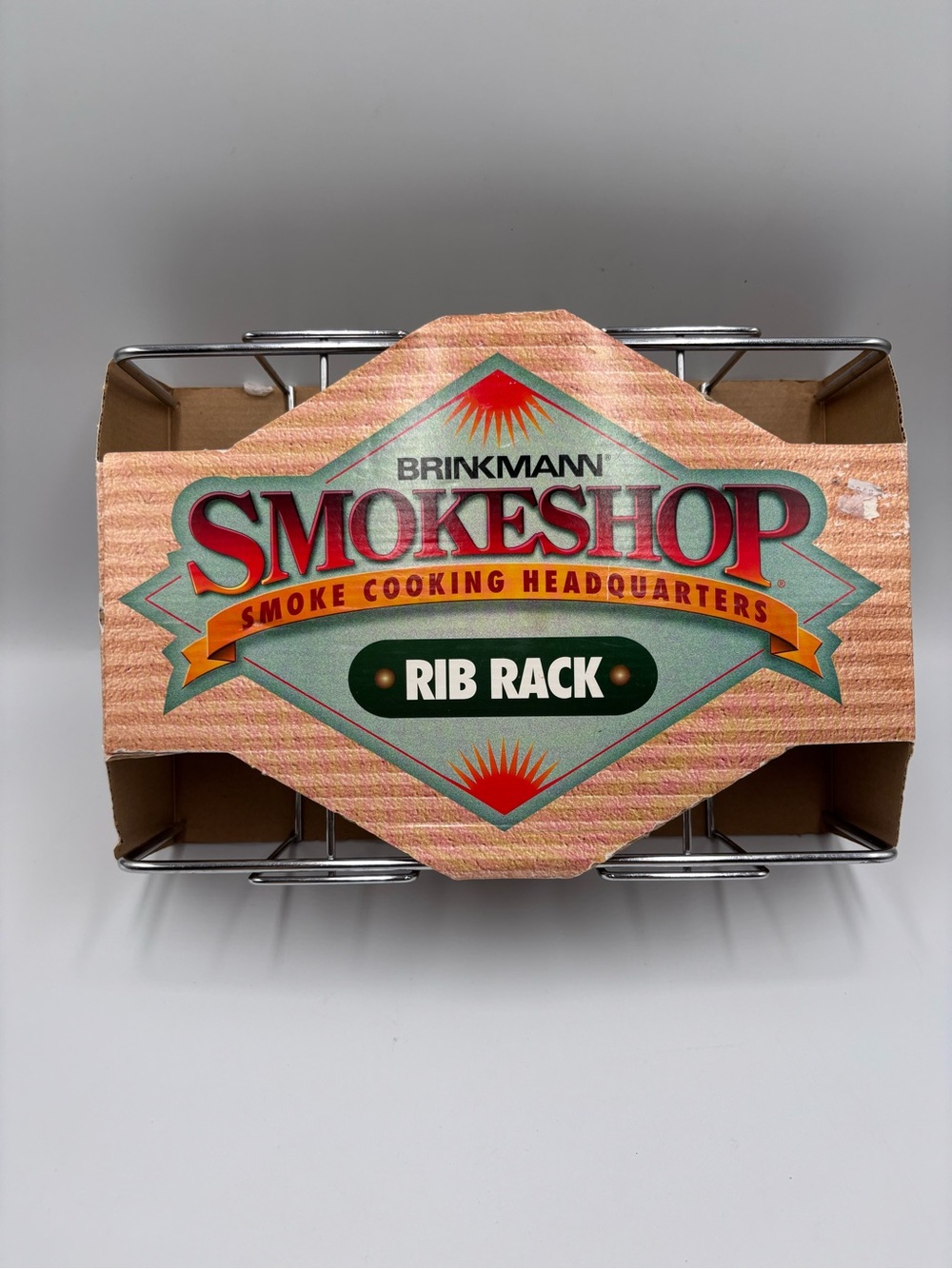 SmokeShop Rib Rack - Silver